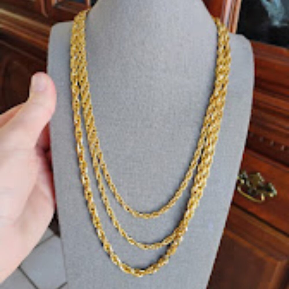 Multistrand Statement Necklace - image 1